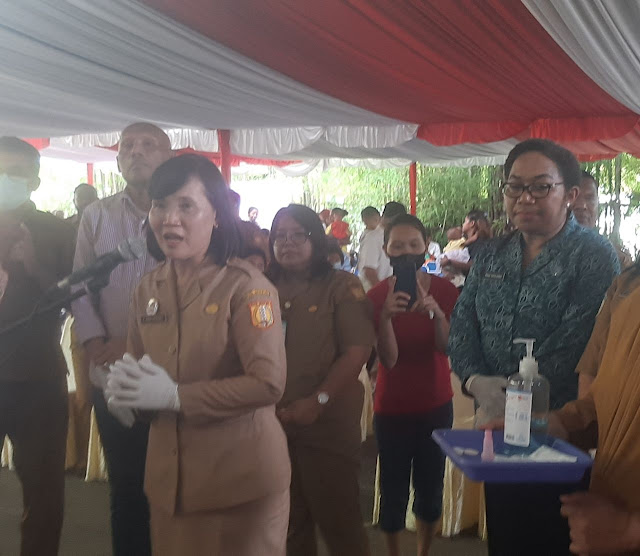 Widhi Hartanti Ajak Orangtua di Kota Jayapura Antar Anak Imunisasi RV dan PCV