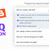 كيفية إضافة أسئلة وأجوبة الأكورديون في مدونة بلوجر Add FAQs Accordion in Blogger Blog