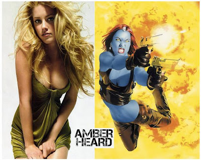 AMBER HEARD IS MYSTIQUE IN XMENFIRST CLASS