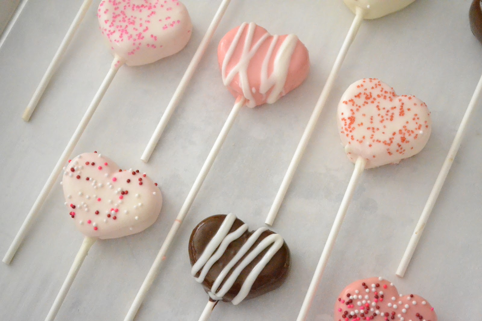 Valentine Marshmallow Pops  Recipes Recipe