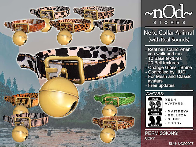 Neko Collar Animal for Second Life