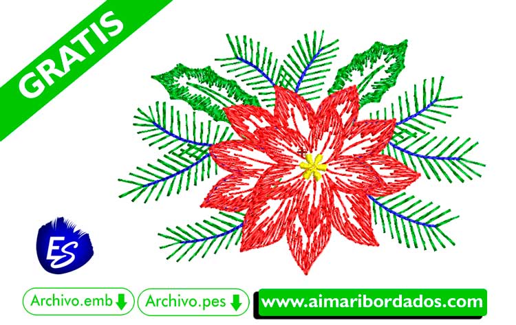 Adornos de navidad para bordar a máquina DESCARGA GRATIS