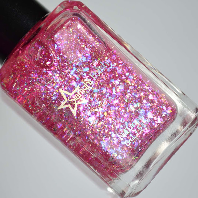 color shifting flakie topper nail polish