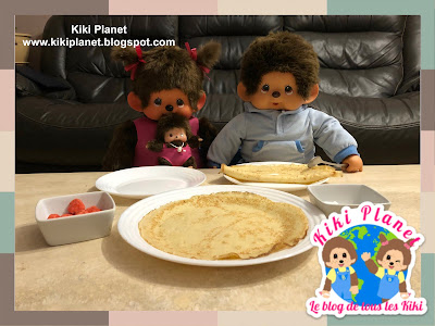 kiki monchhichi chandeleur cute crêpe toys life kidult