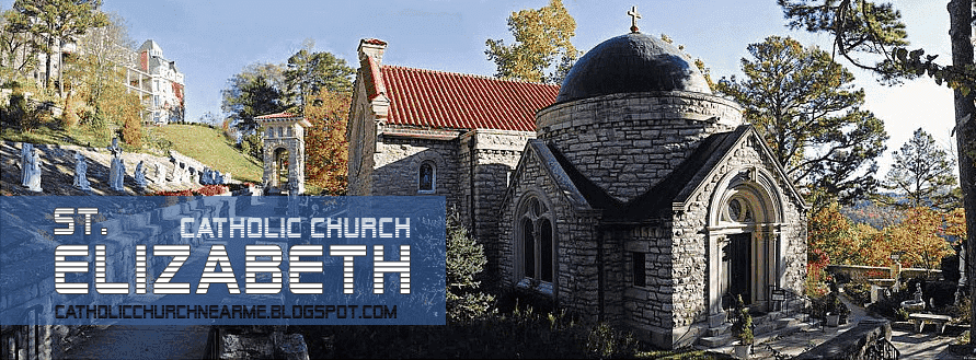 saint elizabeth catholic church, eureka springs, arkansas