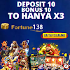 Fortune138 : Situs Judi Slots Deposit Pulsa 10 Ribu Tanpa ada Potongan Terunggul