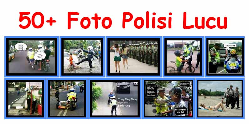 50 Gambar Foto Dp Bbm Polisi Lucu Gokil