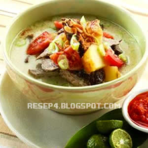 Resep Soto Daging Sapi Enak - Resep Masakan 4