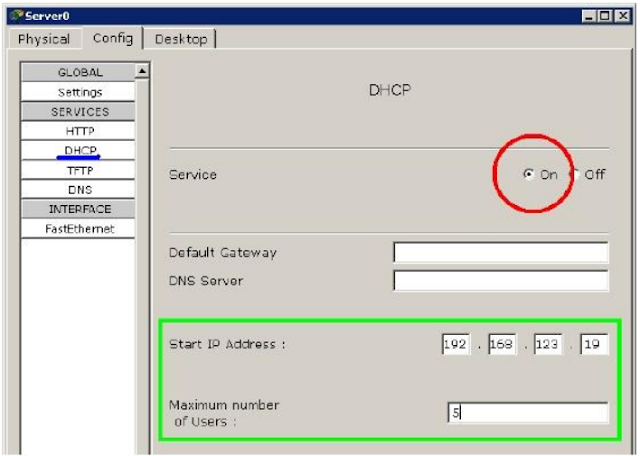 Membuat Server DHCP Pada Jaringan di Cisco Packet Tracer