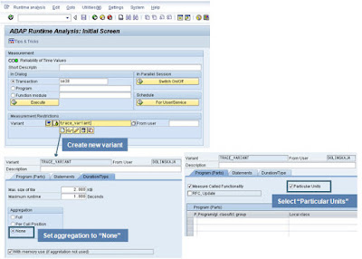 ABAP Runtime Analysis (SE30) – How to analyze ABAP program flow