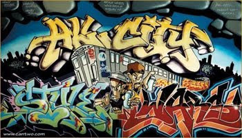 DESIGN COLECTION OF GRAFFITI TAGGING