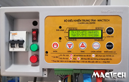 Kỹ thuật ấp trứng vịt bằng máy ấp trứng Mactech