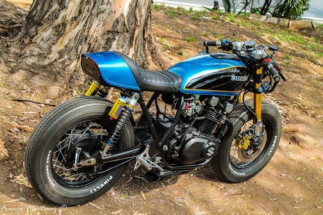 Suzuki GS400 By Dino's Cycles Hell Kustom