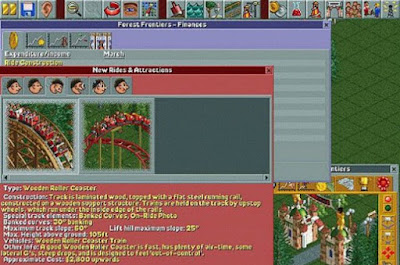 RollerCoaster Tycoon 1 Screenshot Games PC