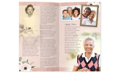 Obituary Booklet