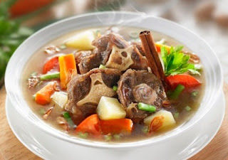 Cara memasak sup kuah sapi yang enak