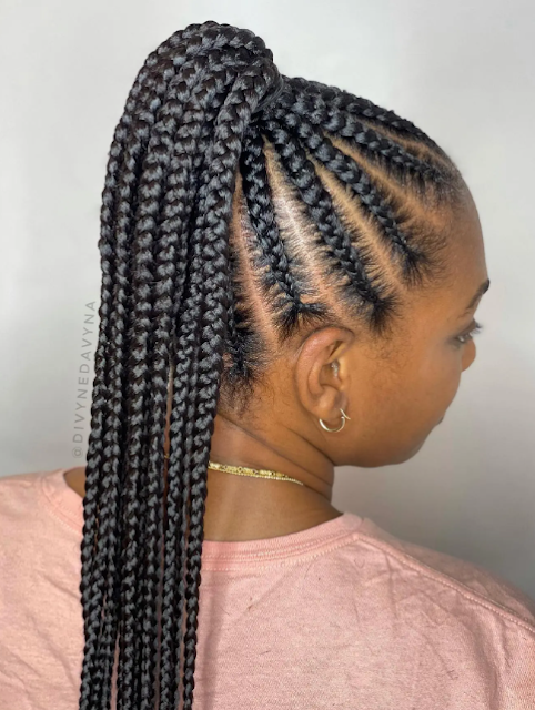 Braids hairstyle