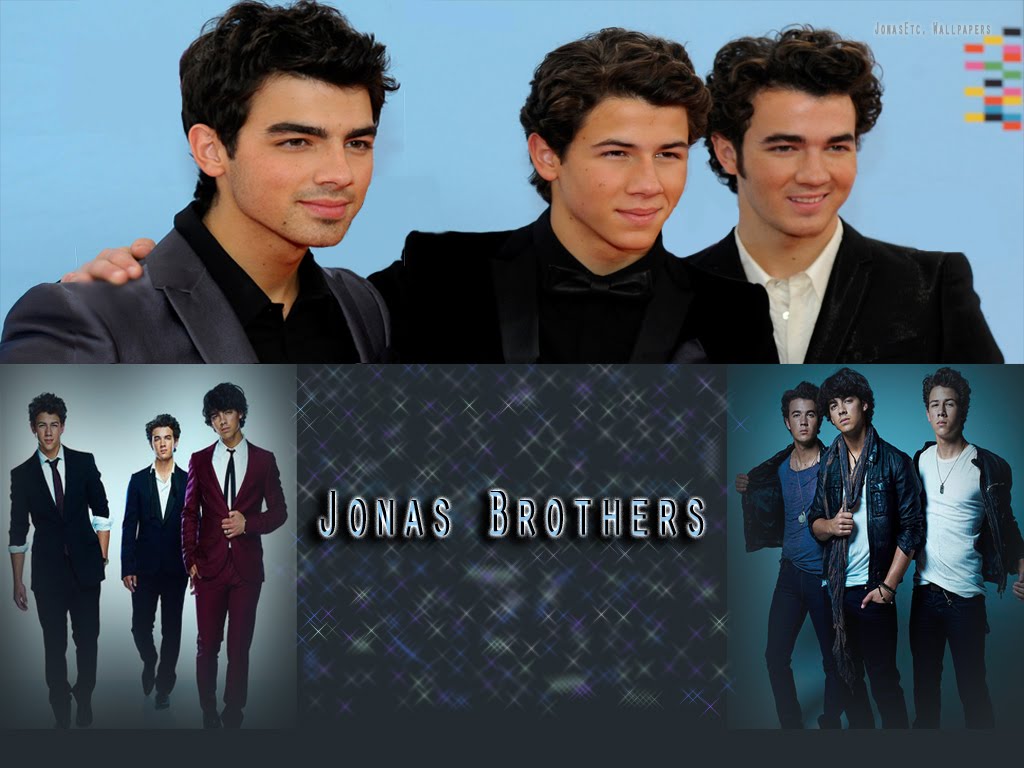 Two Jonas Brothers Wallpapers. Posted by Michaela Jordan at 5:34 PM