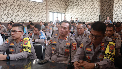 Meminimalisir Pelanggaran Anggota, Bidpropam Polda Lampung Lakukan Mitigasi Pelanggaran Disiplin Di Polres Lampung Selatan