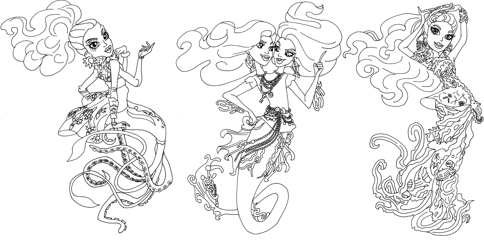 Download Free Printable Monster High Coloring Pages: Great Scarrier ...