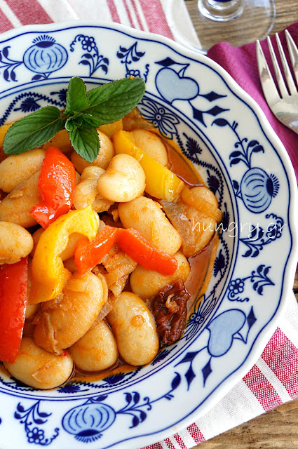 Baked Lima Beans with Tomatoes