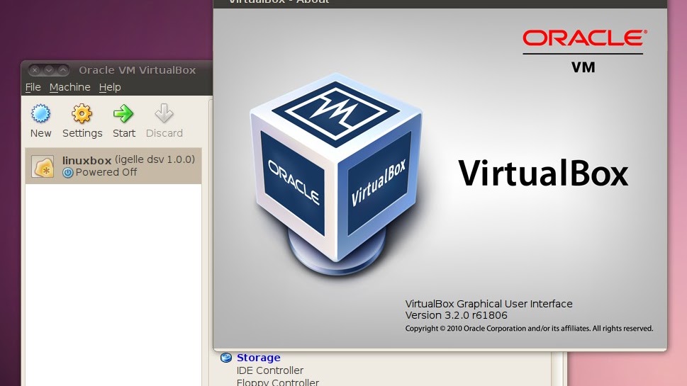 VirtualBox - Linux Virtual Box