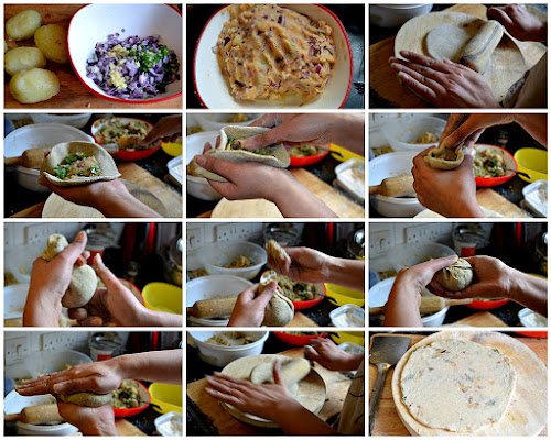 aloo paratha making hindi