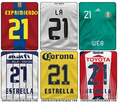 Crea tu Camiseta de tu Equipo Favorito