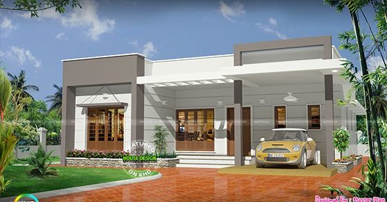 25 lakhs cost estimated 3 BHK home Kerala  home design 