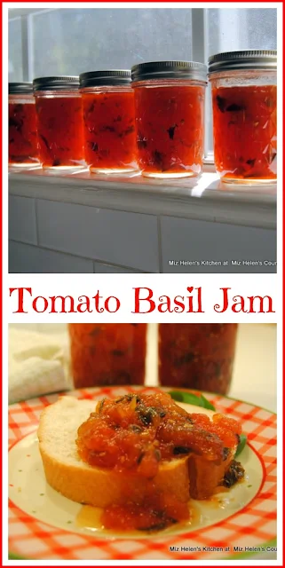 Tomato Basil Jam at Miz Helen's Country Cottage