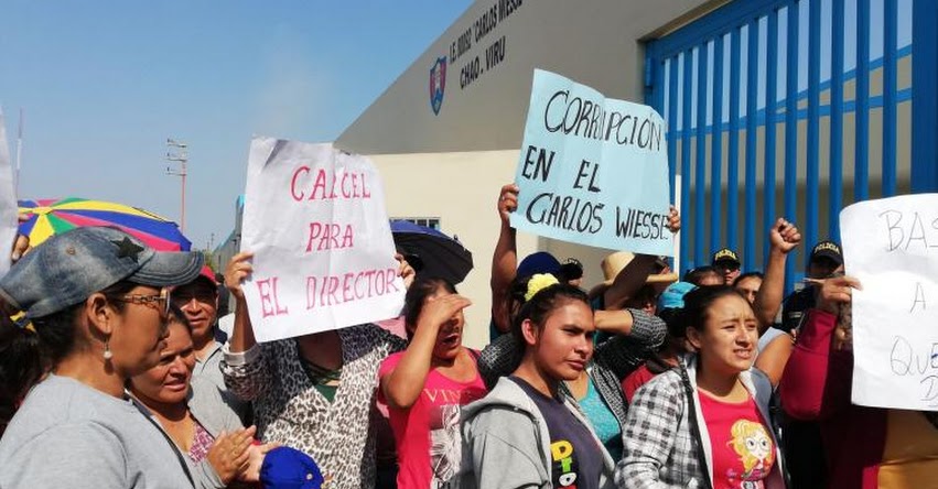 Denuncian presunto caso de violación en colegio de distrito de Chao en La Libertad