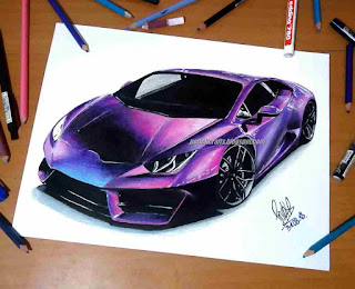 Lamboghini drawing adn sketches