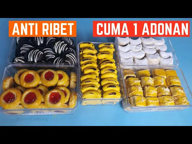 1 Resep Jadi 5 Kue Kering Untuk Lebaran Resep Dan Review Asahid Tehyung