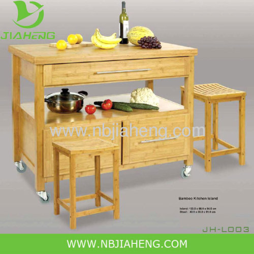 Bamboo Kitchen Island7