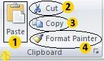 MS Excel Clipboard in Hindi