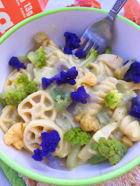 Curried Cauliflower Vegan Mac and Cheese (Gluten Free)