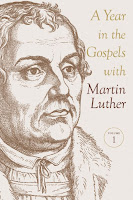 cover of the book "A Year in the Gospels with Martin Luther" (CPH 2018, 2-volume set)