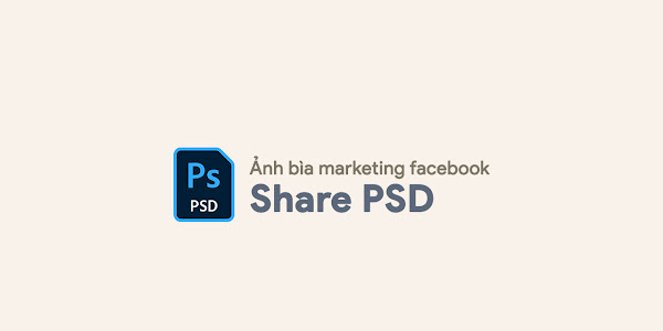 Chia sẻ một chiếc psd ảnh bìa marketing dành cho facebook