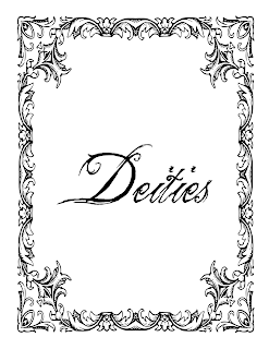 Deities Book of Shadows Free Printable Download