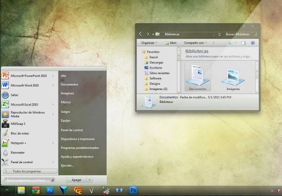 tema theme windows 7