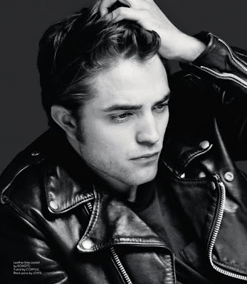 Hedi Slimane photographed Twilight god Robert Pattinson for UK fashion mag