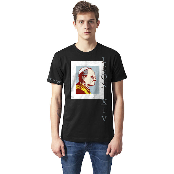 Camiseta Negra LEON XIV