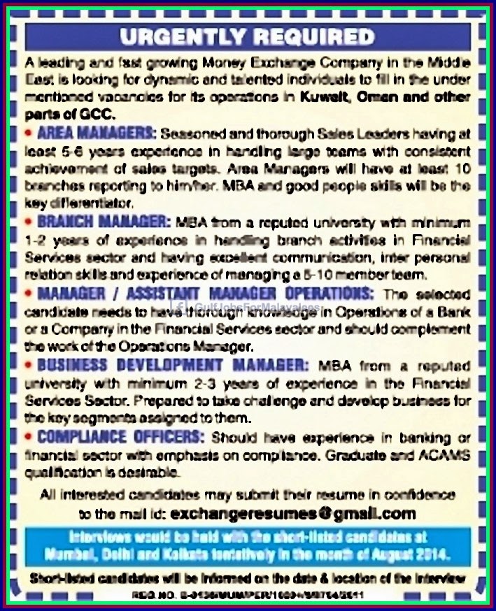 GCC Countries Job Vacancies