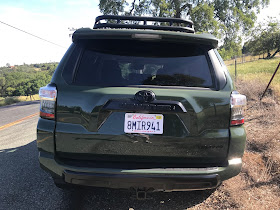 Rear view of 2020 Toyota 4Runner 4X4 TRD PRO