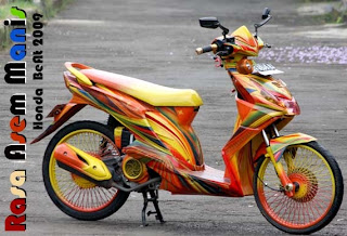 15 Foto Modifikasi Motor Beat Terkeren