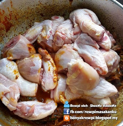 Resepi Ayam Masak Kari Beriani (SbS)  Aneka Resepi Masakan