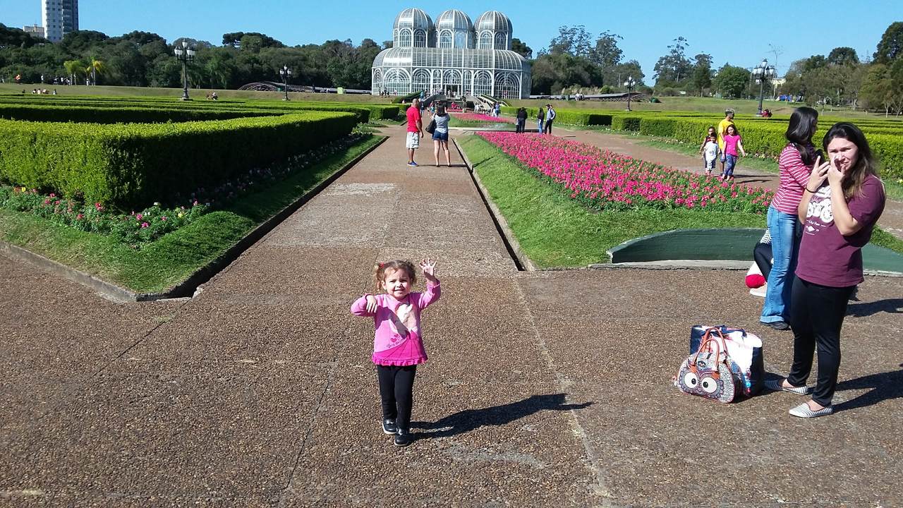 Curitiba - passeio pelo Jardim Botânico Francisca Rischbieter