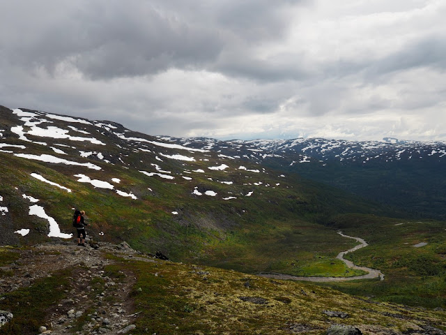 Fleskedalen, Norsko, Jotunheimen, příroda, turistika, trek