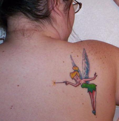 tinkerbell tattoo. Tinkerbell Tattoos