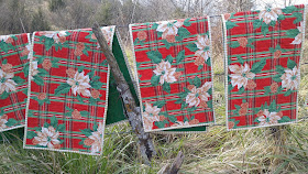 Ozark Christmas quilted table runners